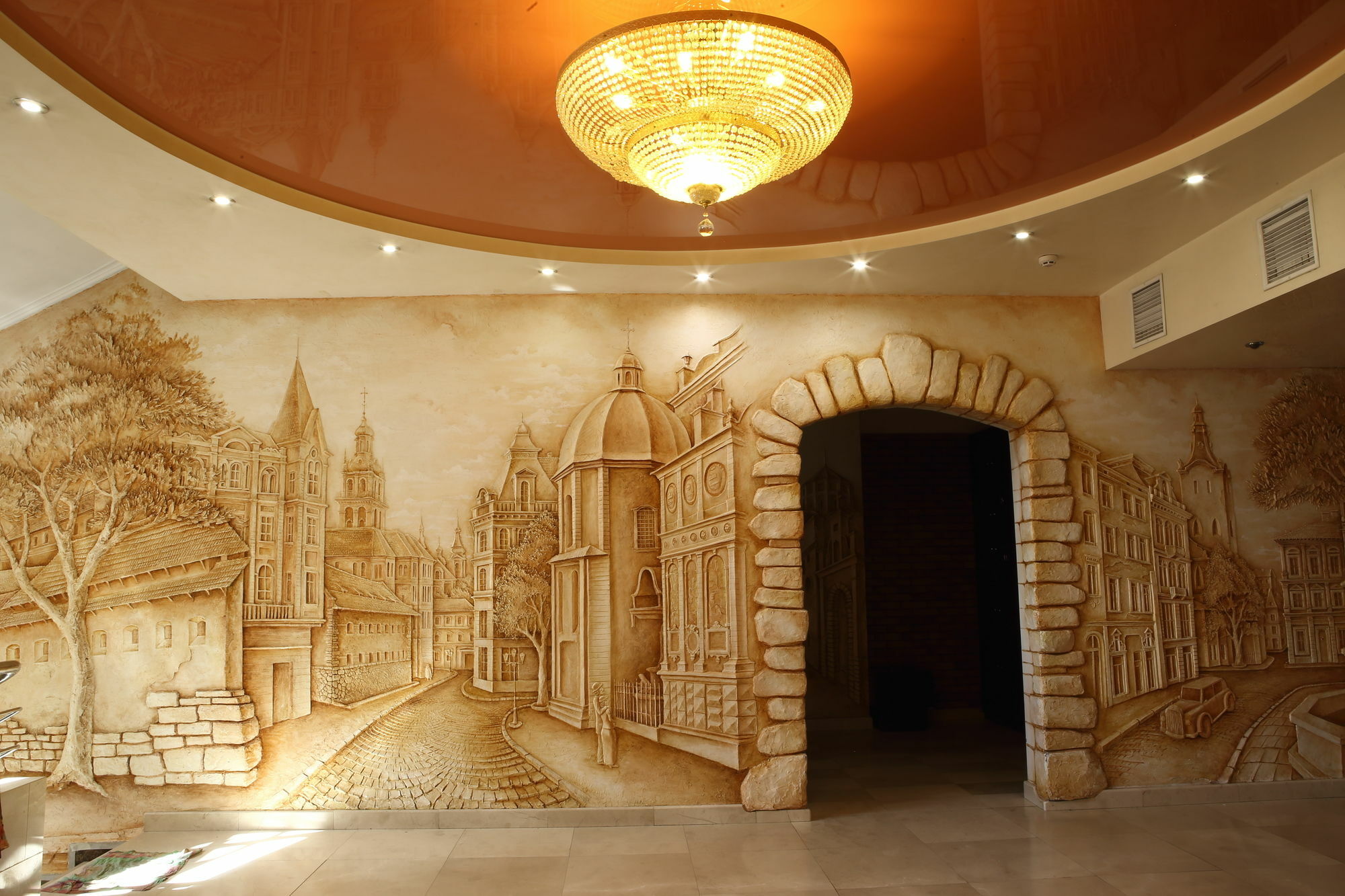 Hotel Lviv Bagian luar foto